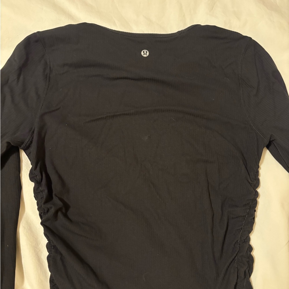 Cropped Ribbed Long Sleeve - Picture 3 of 4